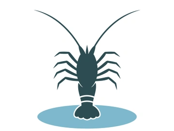 Vintage lobster logo preview picture