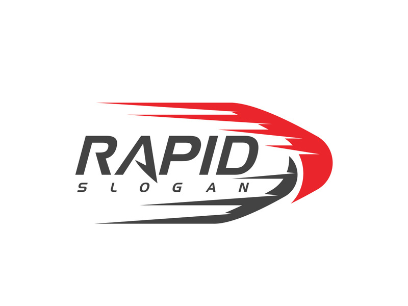 Faster icon design illustration