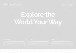 Travely - Travel Agency Landing Page