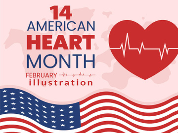 14 American Heart Month Illustration preview picture