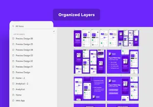 Paypal Wallet App UI Kits