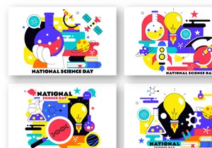 10 National Science Day Illustration