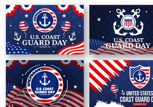13 United States Coast Guard Day Illustration