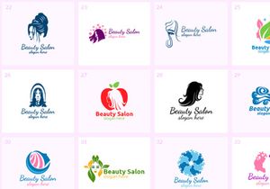 50+ Beauty Salon Logo Bundle