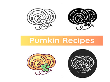 Pumpkin roll icon preview picture