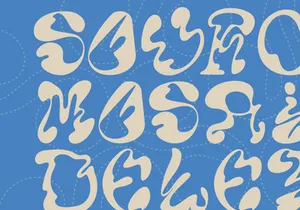 Wriggle - Free Experimental Display Typeface
