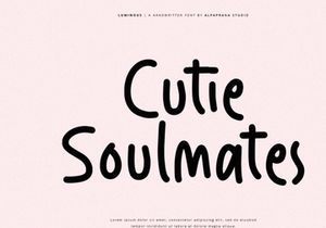Luminous - Handwritten Font