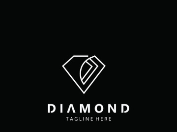 Jewelry Logo Template Design, diamond shop, accessories fashion Design, simple icon preview picture