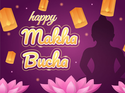 10 Happy Makha Bucha Day Illustration