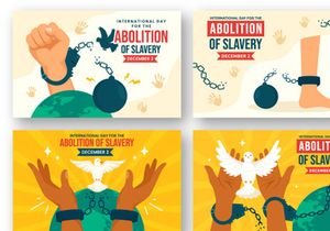 9 Day for the Abolition of Slavery Illustration