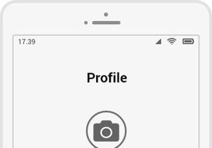 Mobile App Sing-In and Sign Up Page Template Design