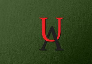 UA logo design in adobe illustrator