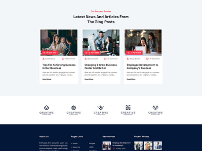 Business and Consultation Figma Template