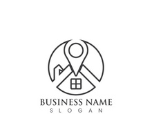 Home property  logo and symbol vector