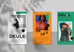 Deule Instagram Template
