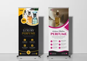 Luxury Perfume Roll Up Banner Template Ver-2