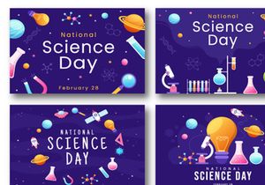 16 National Science Day Illustration