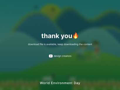 World Environment Day - Nature Design