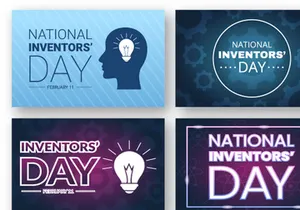 12 National Inventors Day Illustration
