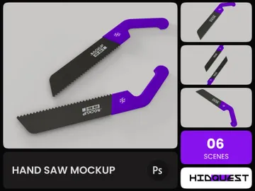 Hand Saw Mockup preview picture