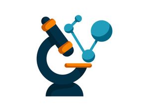 Physics Atom Flat illustration