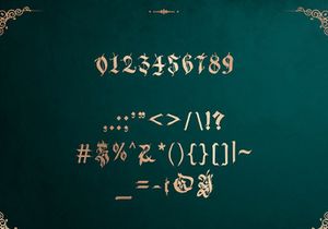 The Moriarty - Elegant Classic Font