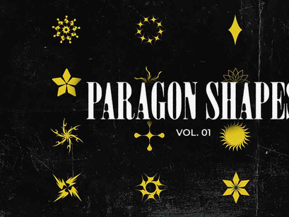 Paragon Shapes Vol.1 – Vector Icons