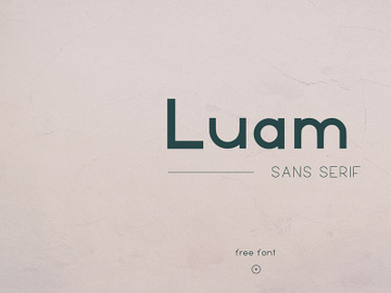 Luam Font preview picture