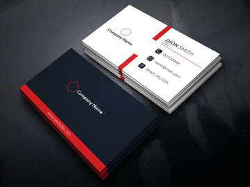 Professional Business Card Template Design preview picture