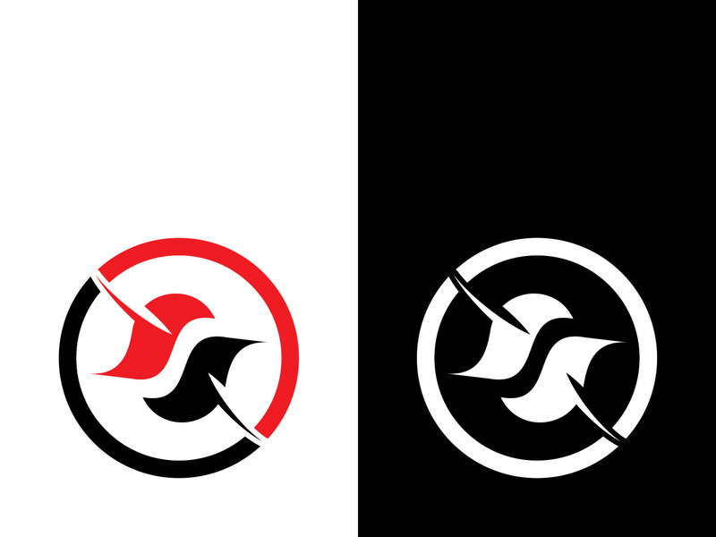 Business corporate S letter logo design vector