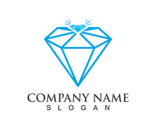 Diamond logo template vector icon illustration design