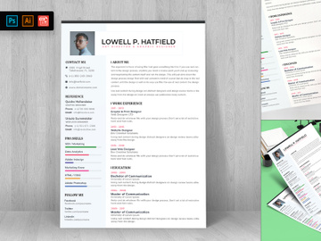 Resume CV Template-71 preview picture