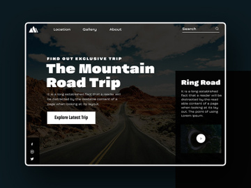 Adventure Web Header preview picture