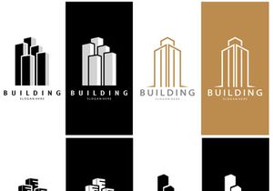 Building logo vector illustration design,Real Estate logo template, Logo symbol icon