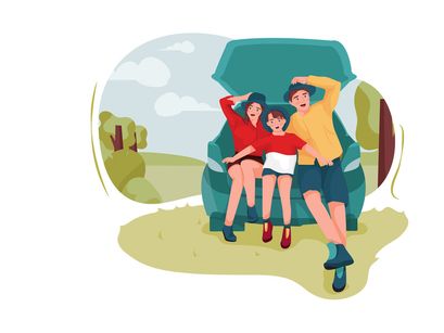 M149_Family Travel Illustrations