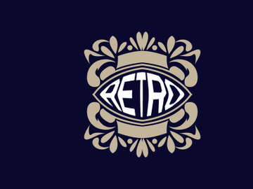 Vector Decorative Vintage Typography Ornament Elements, Greeting Card Design preview picture