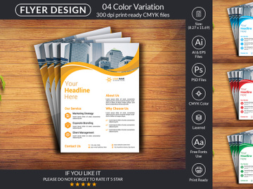 Creative Flyer Design Template preview picture