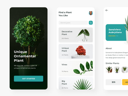 Uplants - Plant Store App UI Kit