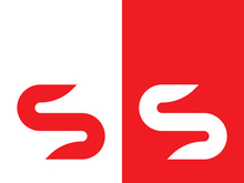 Business corporate S letter logo design vector