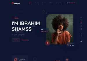 Shamss - Personal Portfolio Website