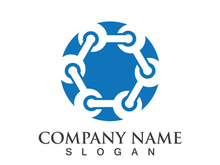 Molecule symbol logo template vector illustration design