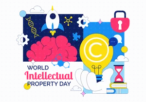10 World Intellectual Property Day Illustration
