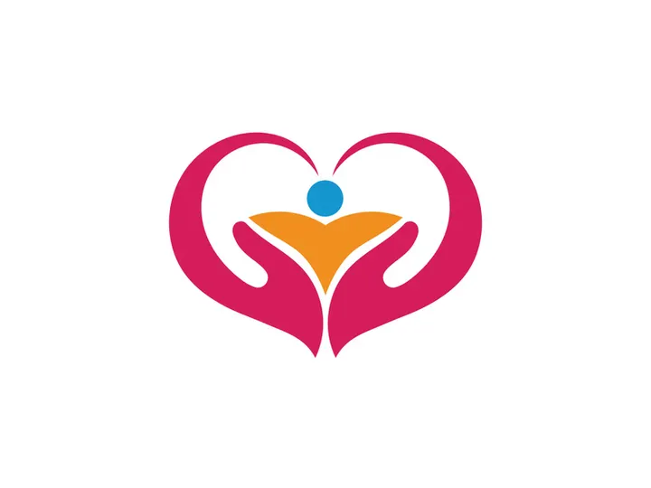Community peole team group colorful logo