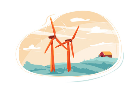 Renewable Energy Illustrations