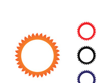 Sun Vector illustration Icon