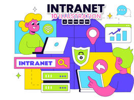 10 Intranet Technology Illustration preview picture