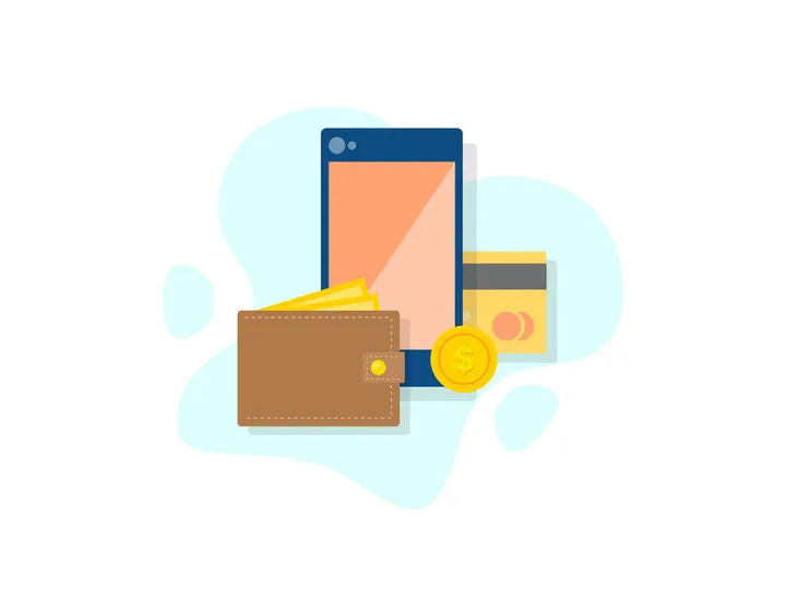 Money Exhange illustration concept