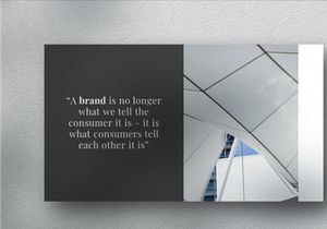 Dark Light Powerpoint Template