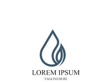 Natural Drop Water Spa Logo