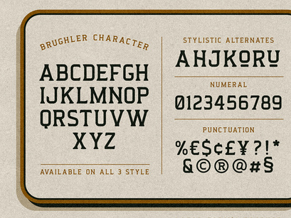 Brughler - Vintage Serif Display
